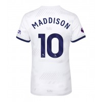 Stroje piłkarskie Tottenham Hotspur James Maddison #10 Koszulka Podstawowej dla damskie 2023-24 Krótki Rękaw